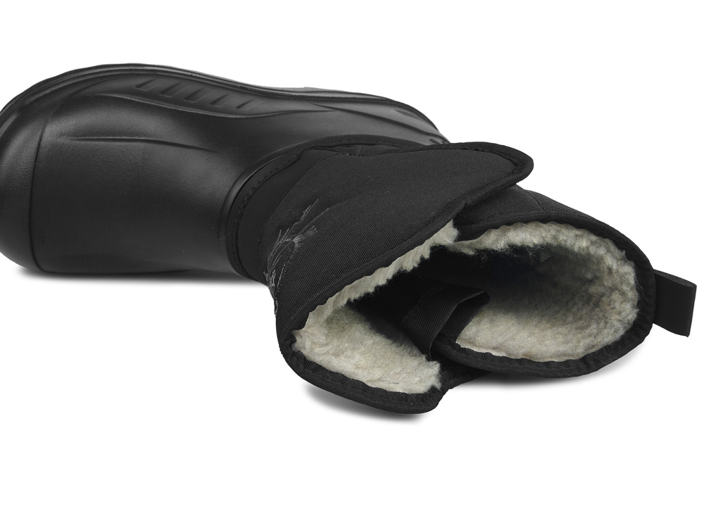 Buty zimowe śniegowce kalosze Czarne