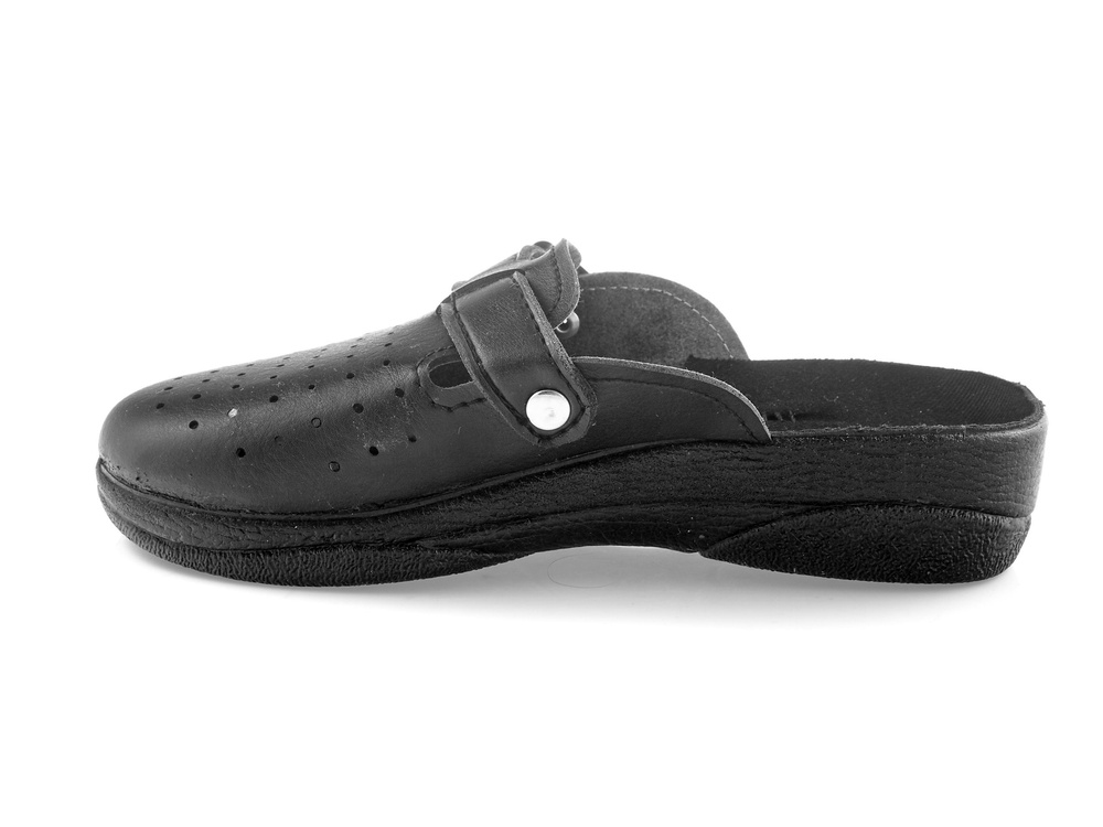 Klapki damskie medyczne Czarne