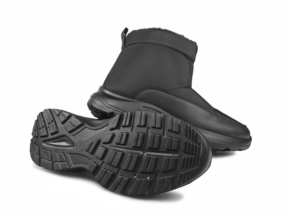 Buty zimowe ocieplane Śniegowce Czarne