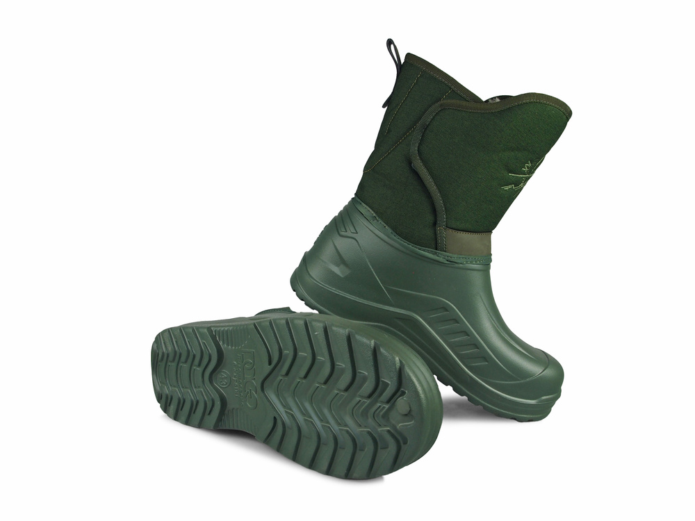Buty zimowe śniegowce kalosze Zielone