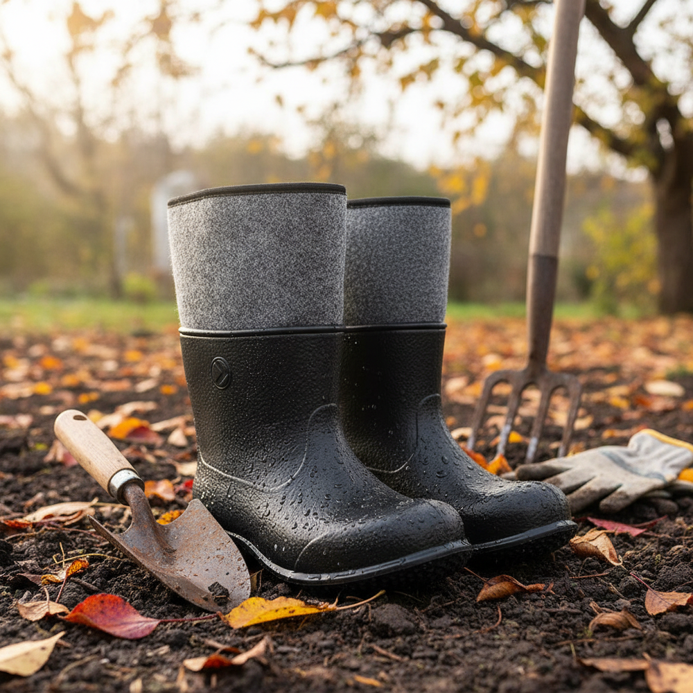 Kalosze filce piankowe EVA Kolmax Czarne