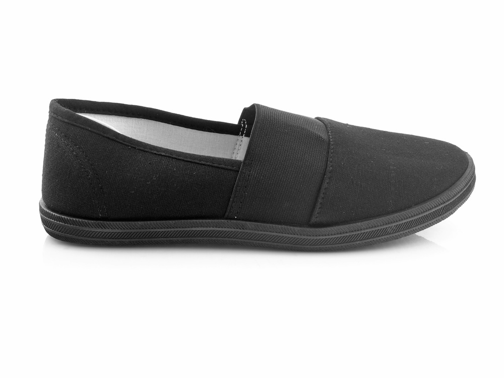 Tenisówki wsuwne Slip on 1405 Czarne Czarne