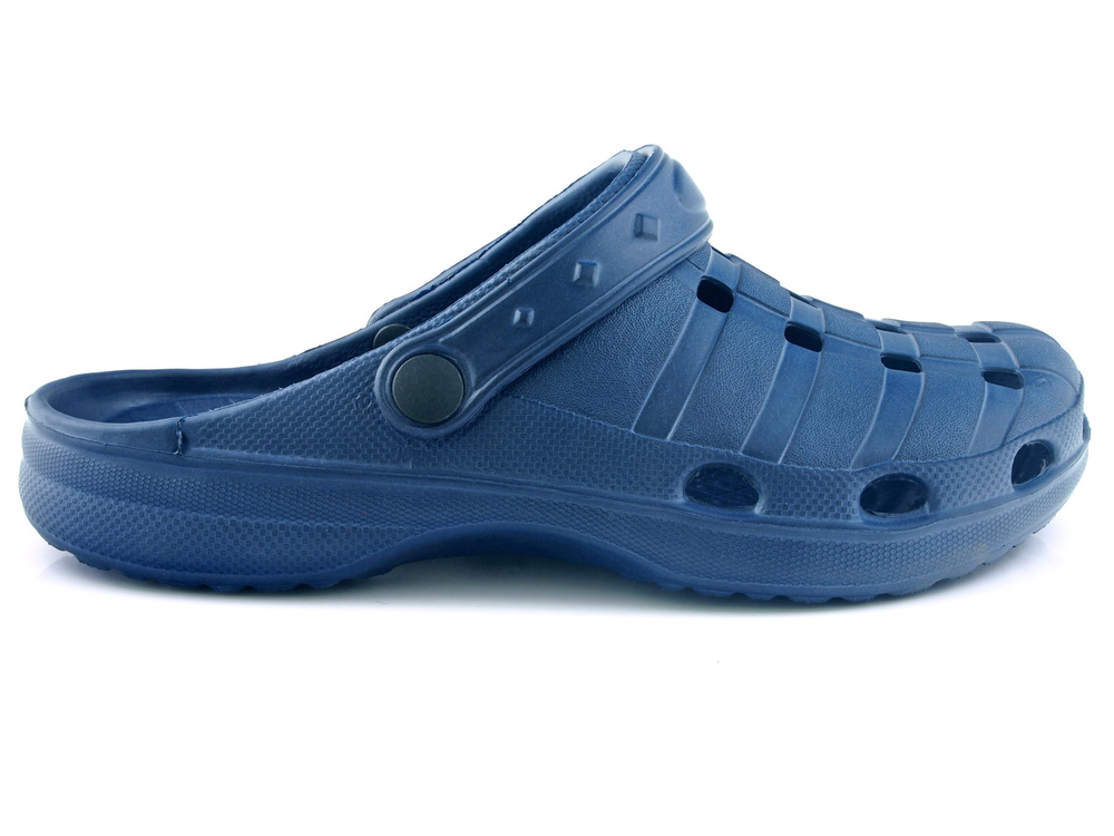 Klapki ogrodowe chodaki 711 Niebieskie