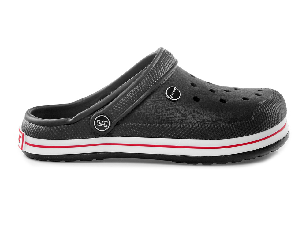 Klapki kroksy męskie H9133 Czarne