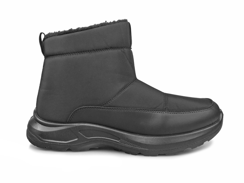 Buty zimowe ocieplane Śniegowce Czarne