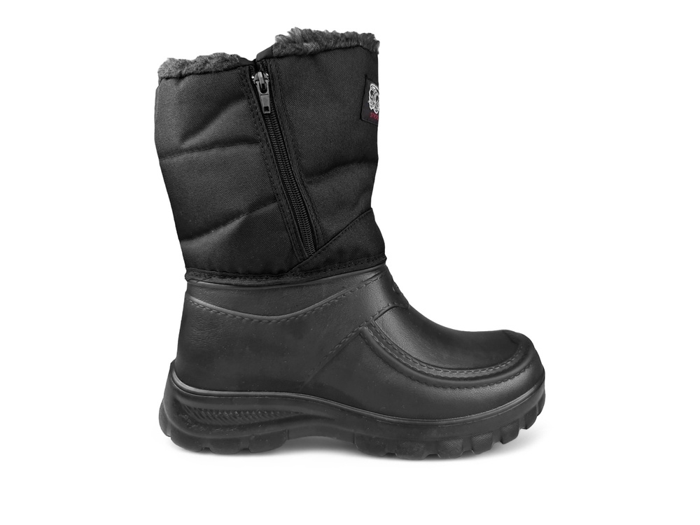 Buty zimowe śniegowce kalosze Czarne BM4