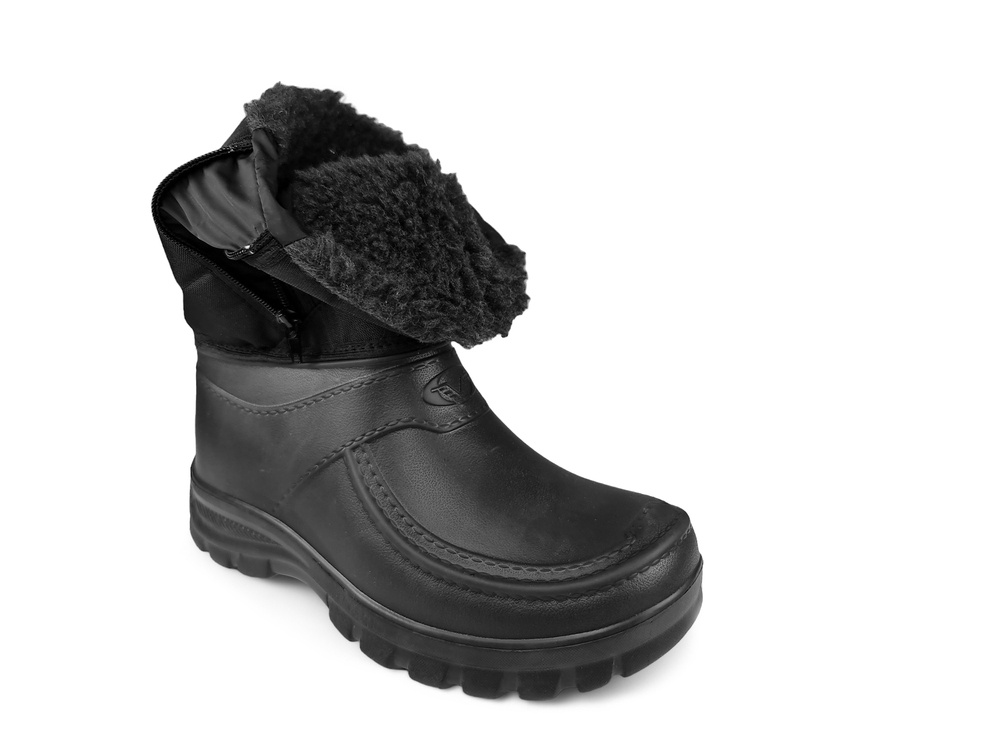 Buty zimowe śniegowce kalosze Czarne BM4 