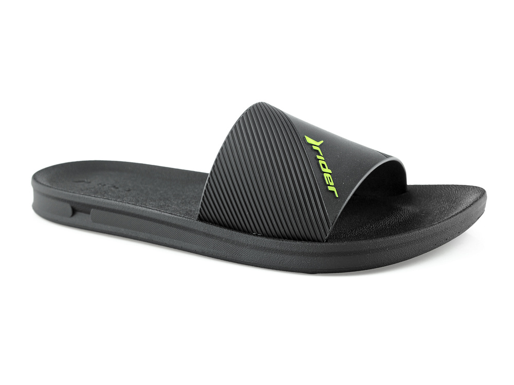 Klapki sportowe basenowe Rider Strike Slide Czarne
